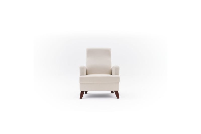 1-sits soffa Iroulport Grädde - Grädde - Möbler - Stolar & fåtöljer - Fåtölj