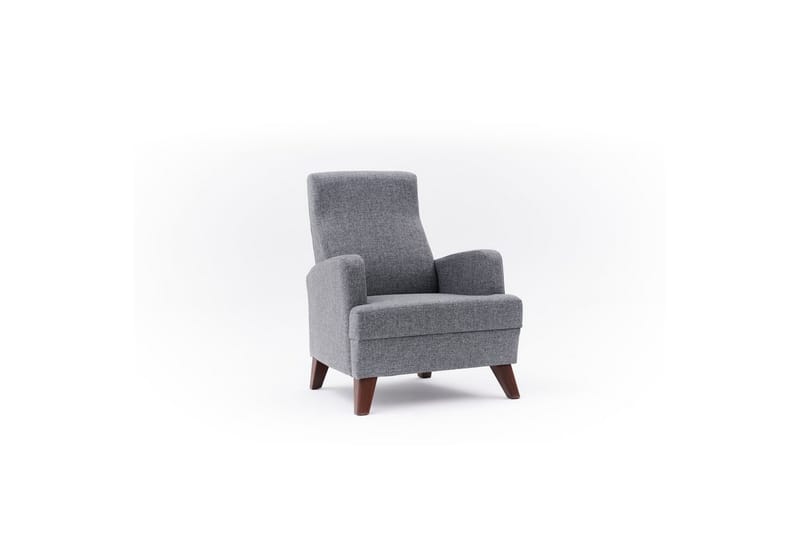 1-sits soffa Iroulport Grå - Grå - Möbler - Stolar & fåtöljer - Fåtölj