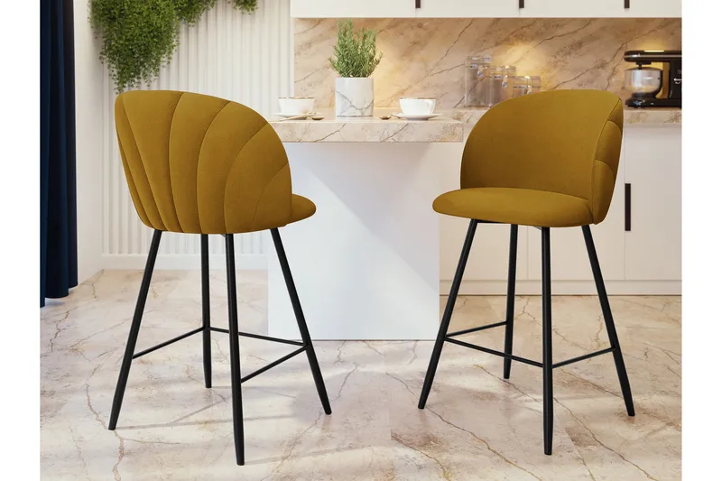 Aikka Barstol 105 cm - Gul - Möbler - Stolar & fåtöljer - Barstol & barpall