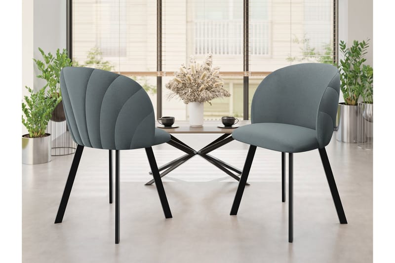 Akitomo Matstol - Grå - Möbler - Stolar & fåtöljer - Matstol & köksstol