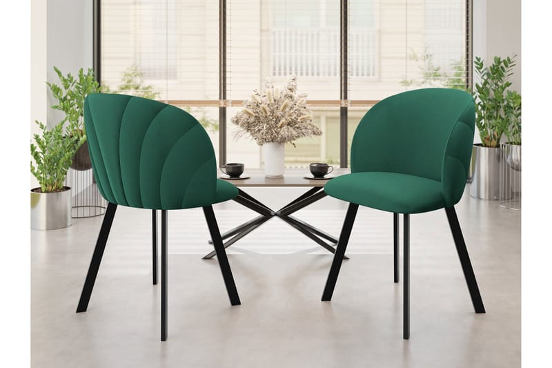 Akitomo Matstol - Grön - Möbler - Stolar & fåtöljer - Matstol & köksstol