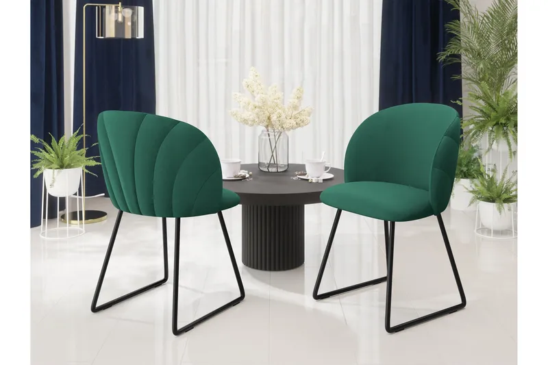 Akitomo Matstol - Grön - Möbler - Stolar & fåtöljer - Matstol & köksstol