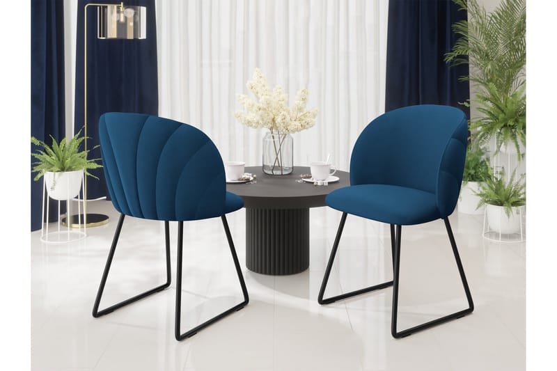 Akitomo Matstol - Marinblå - Möbler - Stolar & fåtöljer - Matstol & köksstol