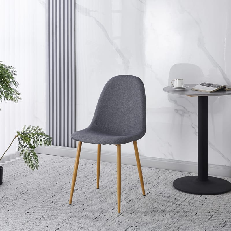 Alfred matstol - Grå / Ek - Grå/Ek - Möbler - Stolar & fåtöljer - Matstol & köksstol