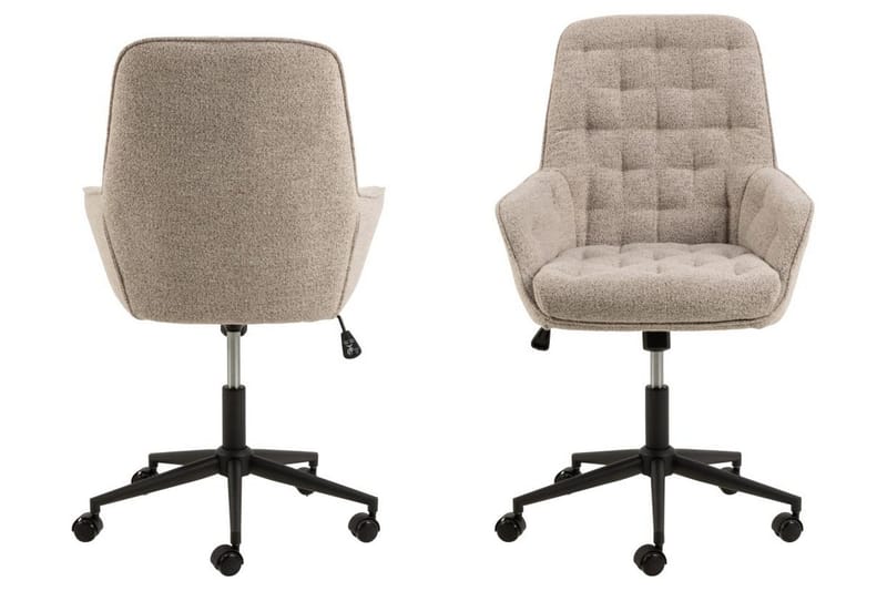 Aliya Kontorsstol - Beige - Möbler - Stolar & fåtöljer - Kontorsstol & skrivbordsstol