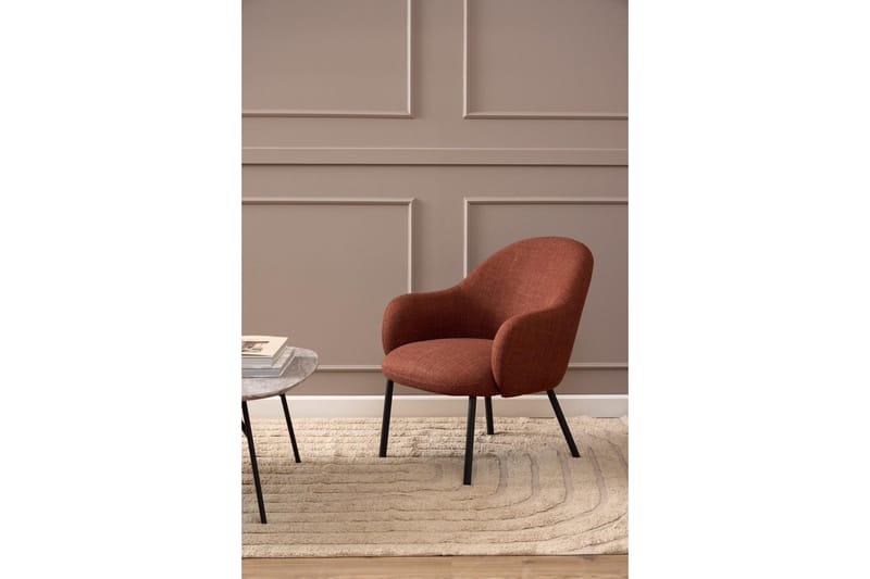 Alphard Loungefåtölj - Brun - Möbler - Stolar & fåtöljer - Fåtölj