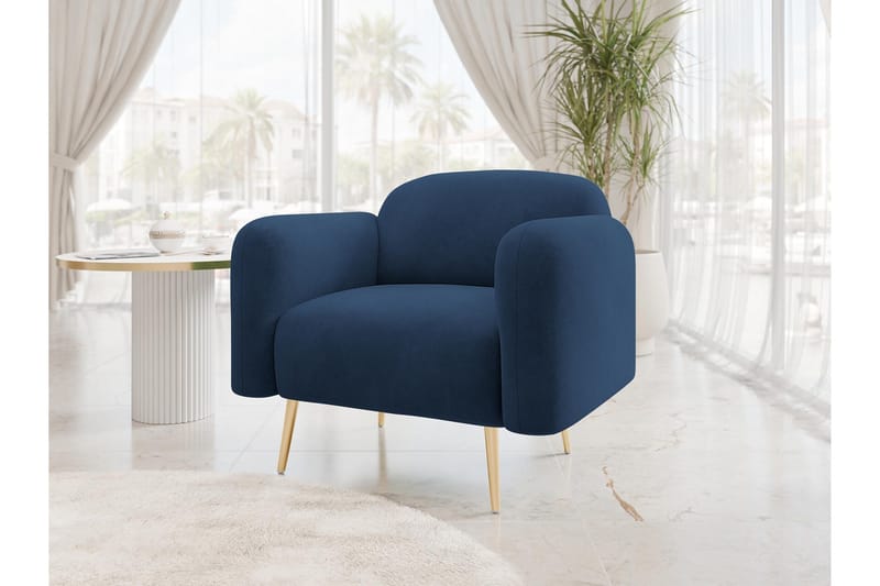 Alros Fåtölj - Marinblå - Möbler - Stolar & fåtöljer - Fåtölj