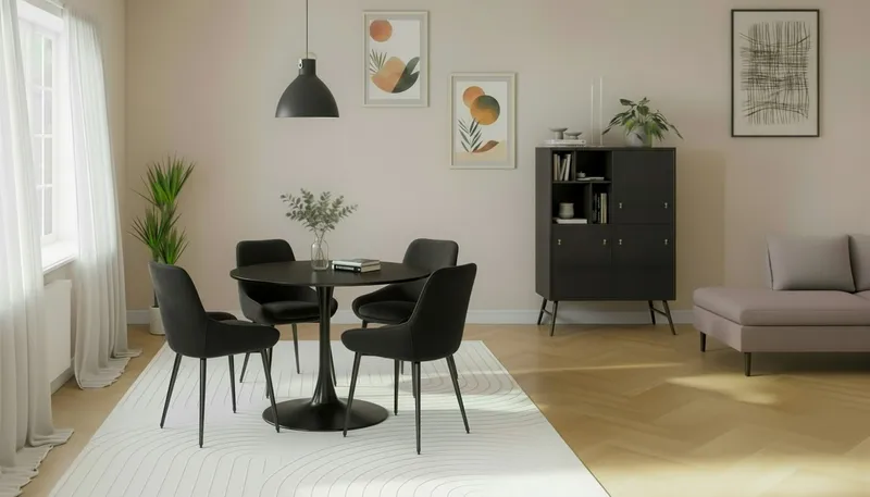 Alsarp Köksstol - Svart - Möbler - Stolar & fåtöljer - Matstol & köksstol