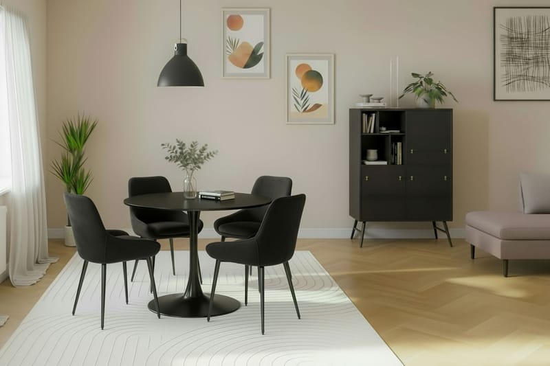 Alsarp Köksstol - Svart - Möbler - Stolar & fåtöljer - Matstol & köksstol