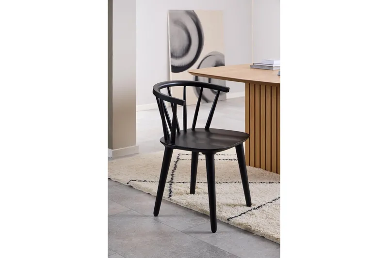 Altais Matstol - Svart - Möbler - Stolar & fåtöljer - Matstol & köksstol