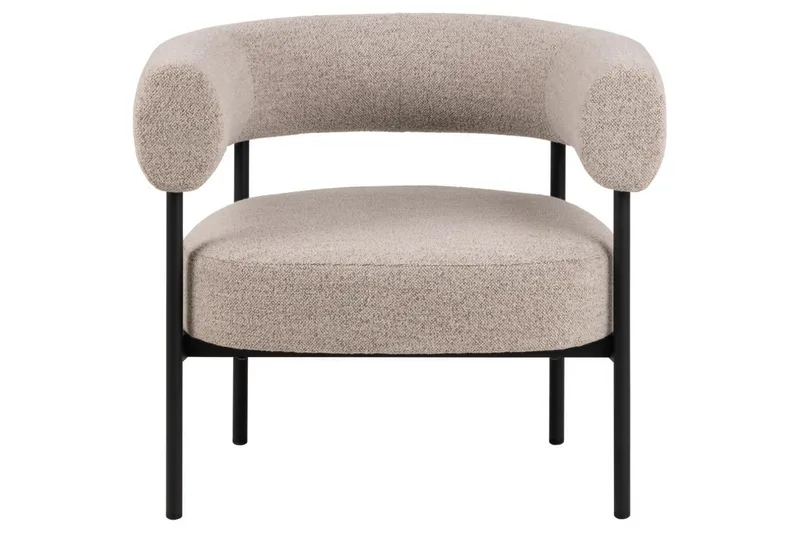 Ambiya Loungefåtölj - Beige - Möbler - Stolar & fåtöljer - Fåtölj
