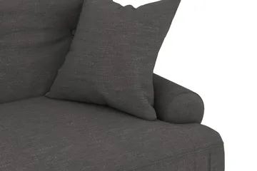 Andrew Loveseat - Mörkgrå/Krom - Möbler - Stolar & fåtöljer - Fåtölj