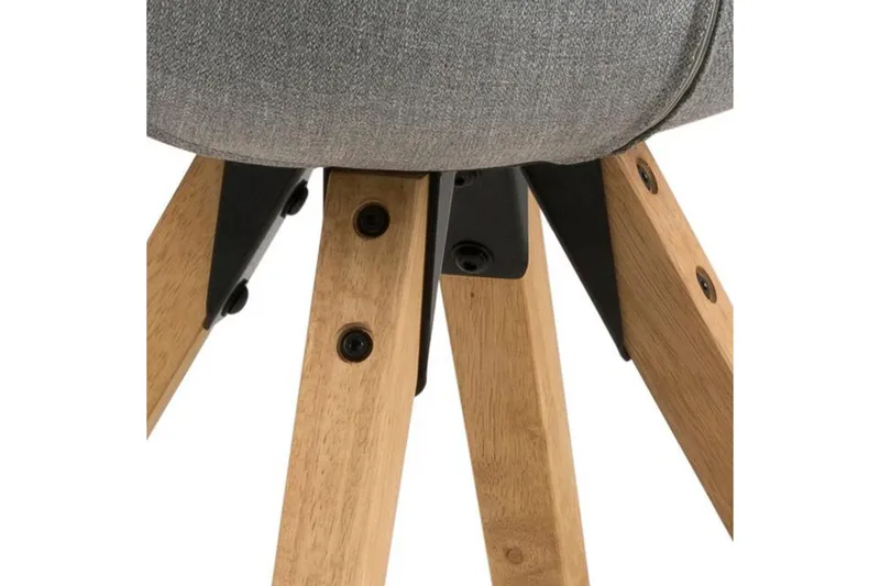 Andros Matstol & köksstol med träben - Grå - Möbler - Stolar & fåtöljer - Matstol & köksstol