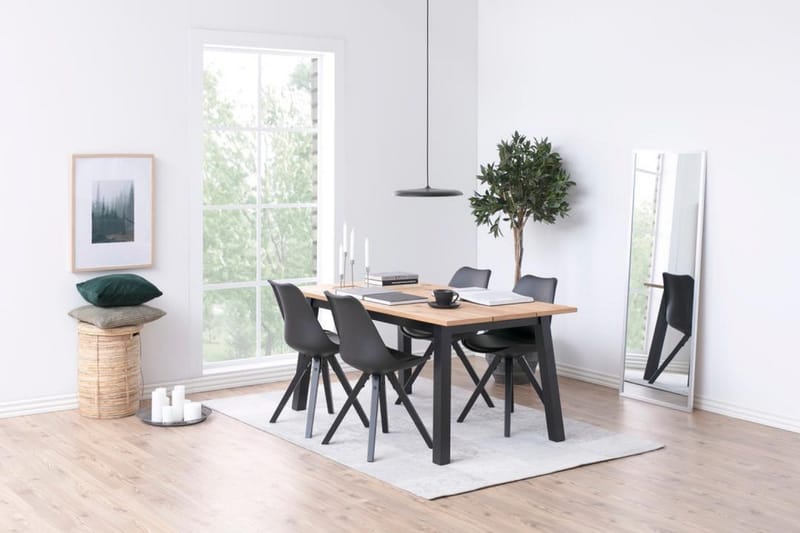 Andros Matstol & köksstol med träben - Svart - Möbler - Stolar & fåtöljer - Matstol & köksstol