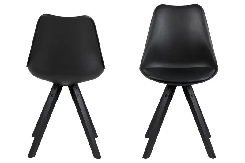 Andros Matstol & köksstol med träben - Svart - Möbler - Stolar & fåtöljer - Matstol & köksstol