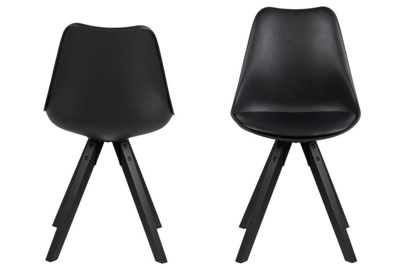 Andros Matstol & köksstol med träben - Svart - Möbler - Stolar & fåtöljer - Matstol & köksstol