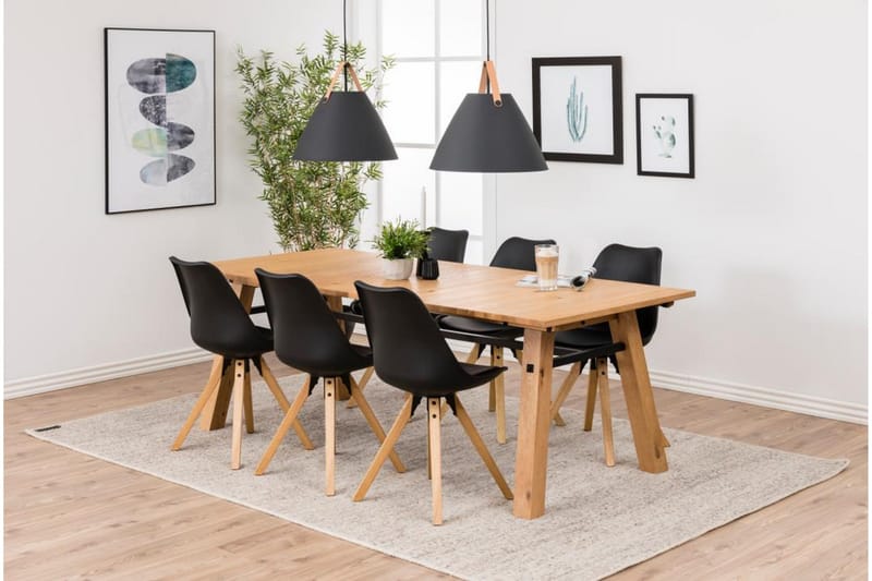 Andros Matstol & köksstol med träben - Svart - Möbler - Stolar & fåtöljer - Matstol & köksstol