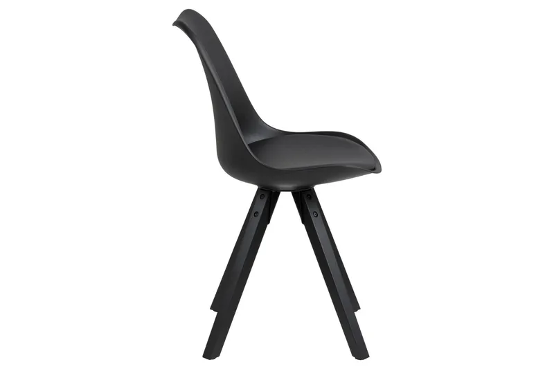 Andros Matstol & köksstol med träben - Svart - Möbler - Stolar & fåtöljer - Matstol & köksstol