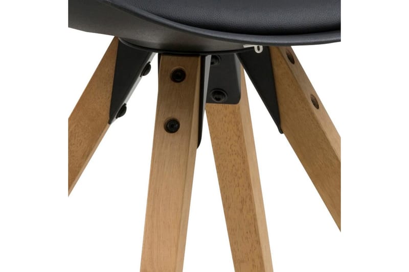 Andros Matstol & köksstol med träben - Svart - Möbler - Stolar & fåtöljer - Matstol & köksstol