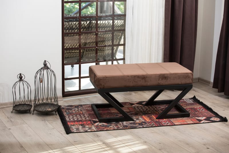 Aniara Sittpall 90 cm - Brun - Möbler - Stolar & fåtöljer - Pall & puff