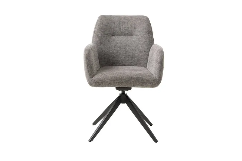 Annabela Karmstol - Grå - Möbler - Stolar & fåtöljer - Matstol & köksstol