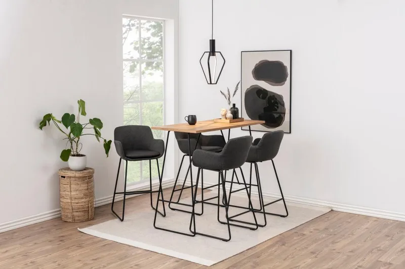 Anthos Barstol 100 cm - Grå - Möbler - Stolar & fåtöljer - Barstol & barpall