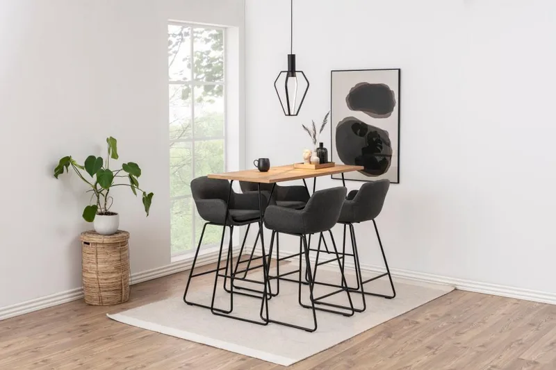 Anthos Barstol 100 cm - Grå - Möbler - Stolar & fåtöljer - Barstol & barpall