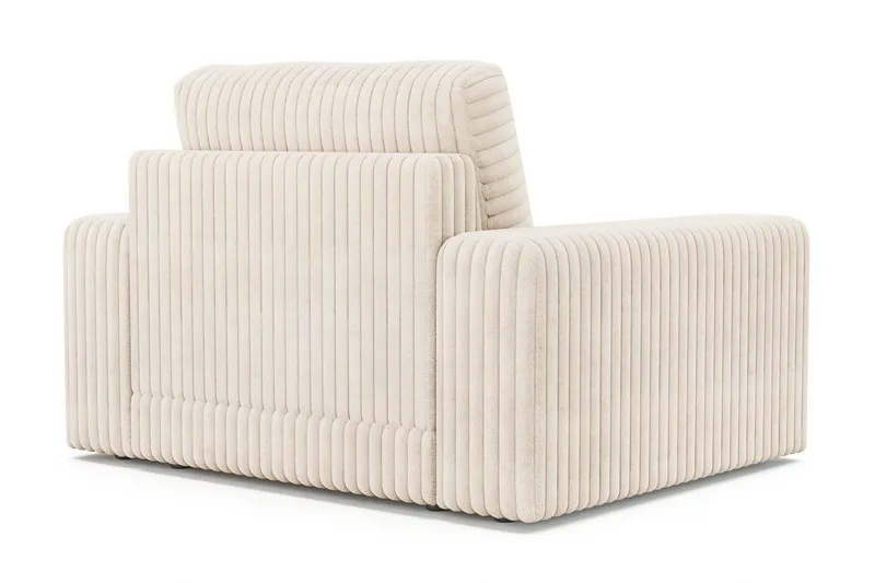 Arken Lyx Djup Fåtölj i Manchester - Beige - Möbler - Stolar & fåtöljer - Fåtölj