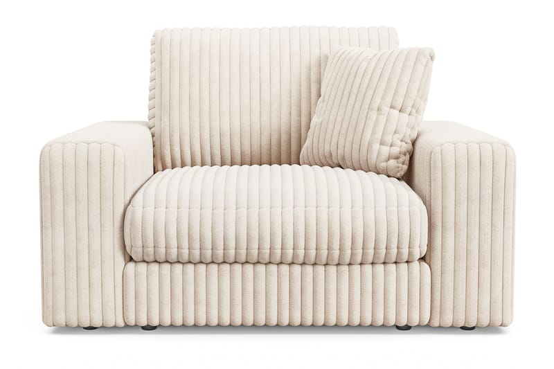 Arken Lyx Djup Fåtölj i Manchester - Beige - Möbler - Stolar & fåtöljer - Fåtölj