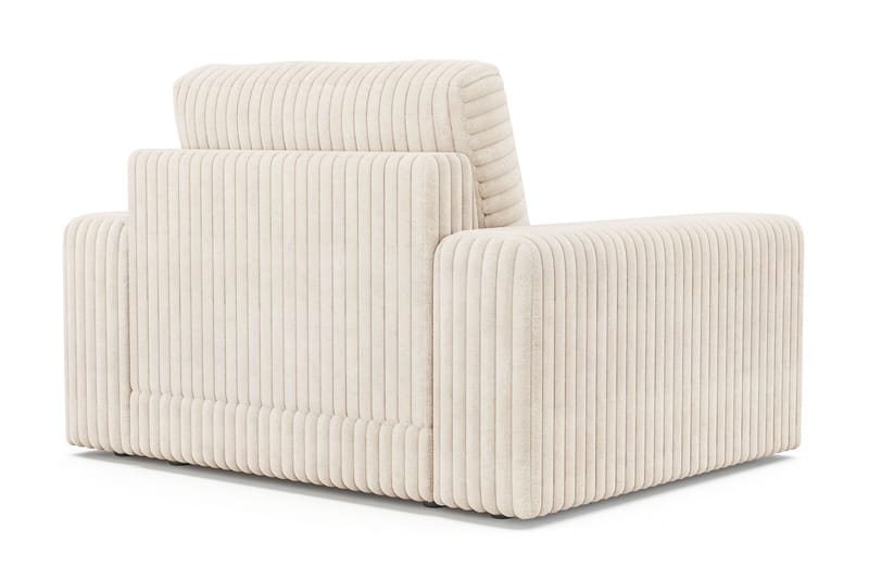 Arken Lyx Djup Fåtölj i Manchester - Beige - Möbler - Stolar & fåtöljer - Fåtölj