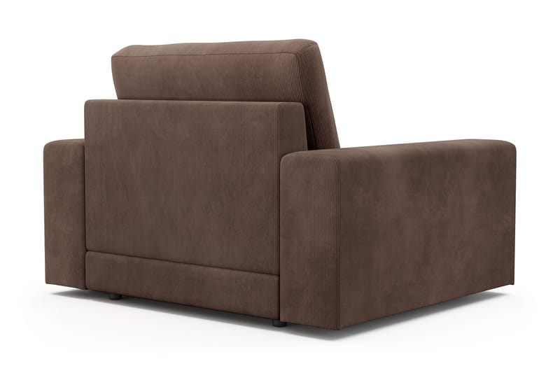 Arken Lyx Djup Fåtölj i Manchester - Brun - Möbler - Stolar & fåtöljer - Fåtölj