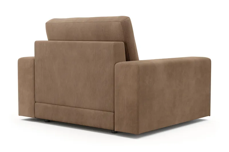 Arken Lyx Djup Fåtölj i Manchester - Brun - Möbler - Stolar & fåtöljer - Fåtölj