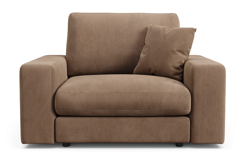 Arken Lyx Djup Fåtölj i Manchester, Brun