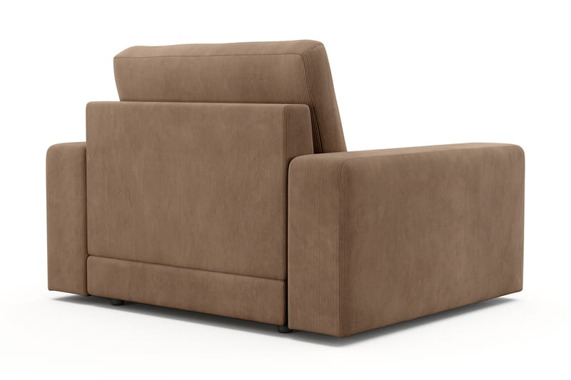 Arken Lyx Djup Fåtölj i Manchester - Brun - Möbler - Stolar & fåtöljer - Fåtölj