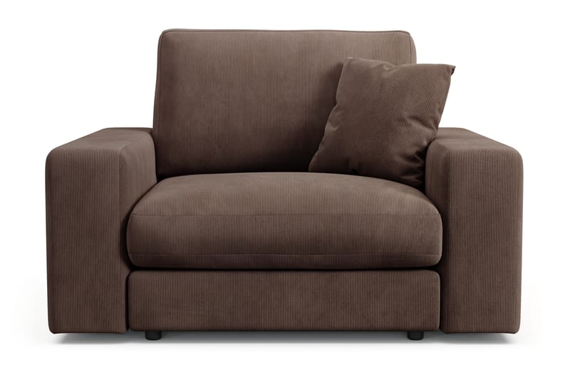 Arken Lyx Djup Fåtölj i Manchester - Brun - Möbler - Stolar & fåtöljer - Fåtölj