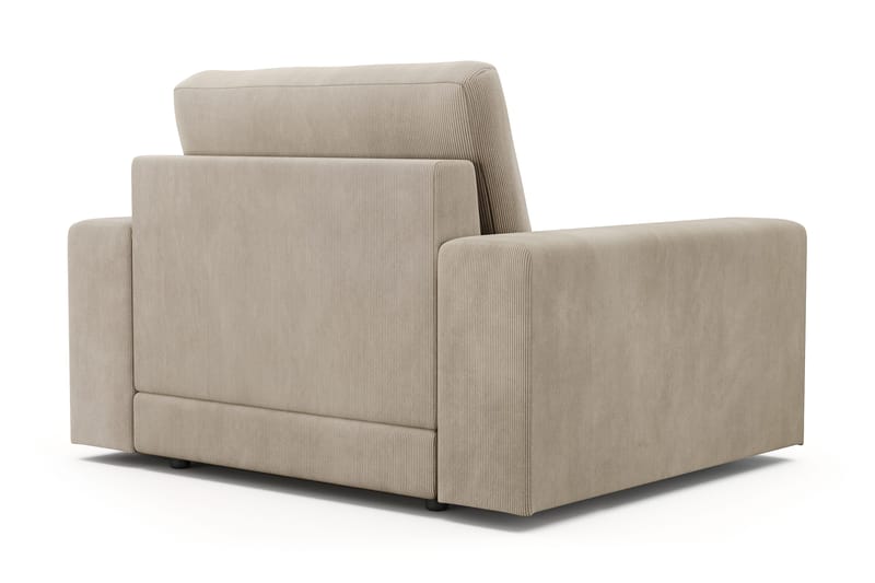 Arken Lyx Djup Fåtölj i Manchester - Greige - Möbler - Stolar & fåtöljer - Fåtölj
