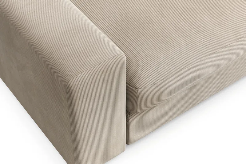 Arken Lyx Djup Fåtölj i Manchester - Greige - Möbler - Stolar & fåtöljer - Fåtölj