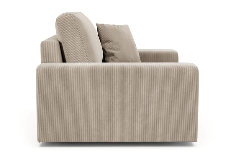 Arken Lyx Djup Fåtölj i Manchester - Greige - Möbler - Stolar & fåtöljer - Fåtölj