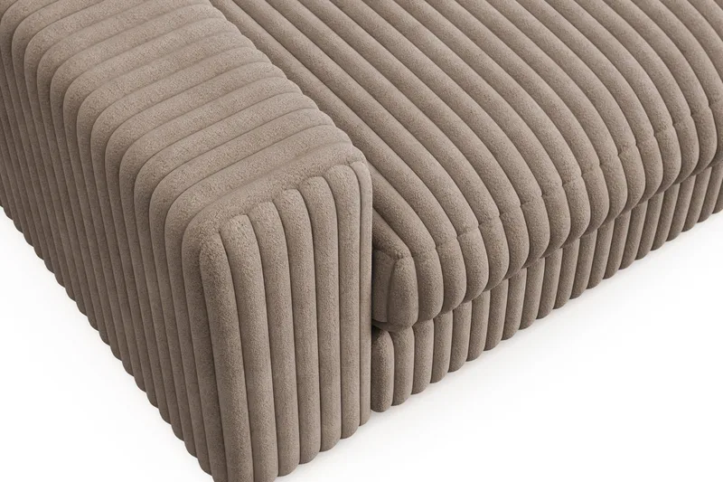 Arken Lyx Djup Fåtölj i Manchester - Greige - Möbler - Stolar & fåtöljer - Fåtölj