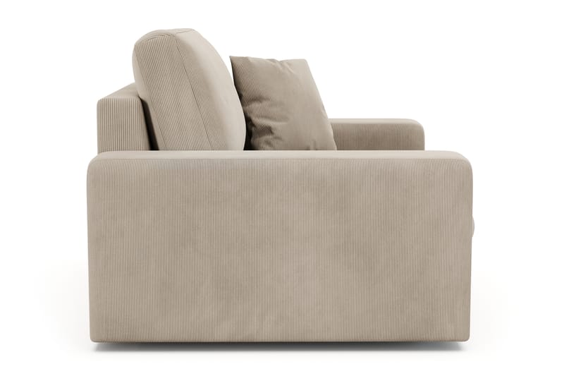 Arken Lyx Djup Fåtölj i Manchester - Greige - Möbler - Stolar & fåtöljer - Fåtölj