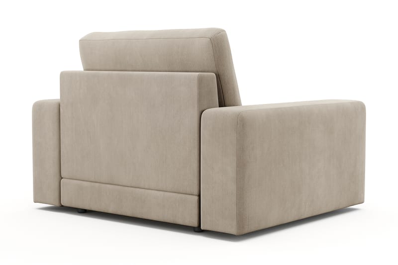 Arken Lyx Djup Fåtölj i Manchester - Greige - Möbler - Stolar & fåtöljer - Fåtölj