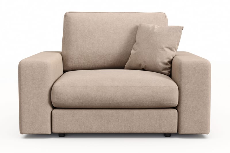 Arken Lyx Djup Fåtölj i Tyg - Beige - Möbler - Stolar & fåtöljer - Fåtölj