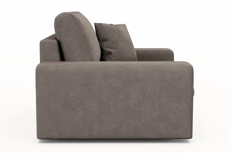 Arken Lyx Djup Fåtölj i Tyg - Brun - Möbler - Stolar & fåtöljer - Fåtölj