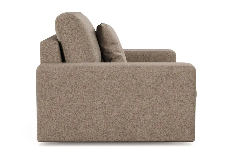 Arken Lyx Djup Fåtölj i Tyg - Brun - Möbler - Stolar & fåtöljer - Fåtölj