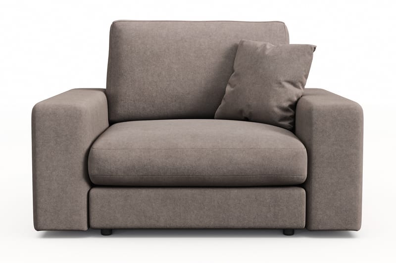 Arken Lyx Djup Fåtölj i Tyg, Brun