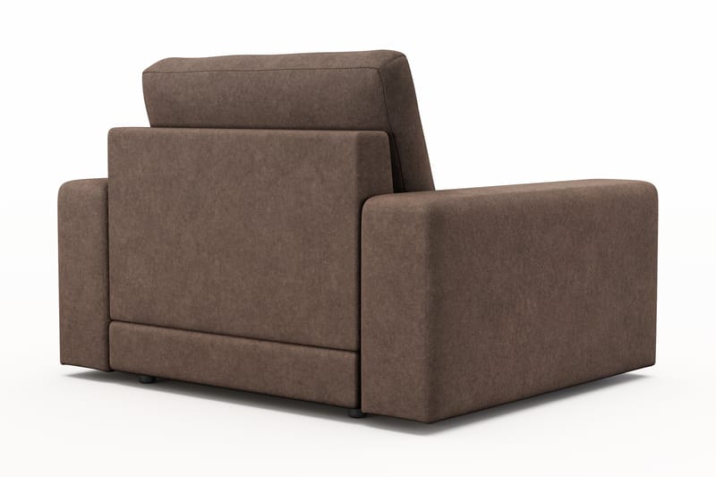 Arken Lyx Djup Fåtölj i Tyg - Brun - Möbler - Stolar & fåtöljer - Fåtölj