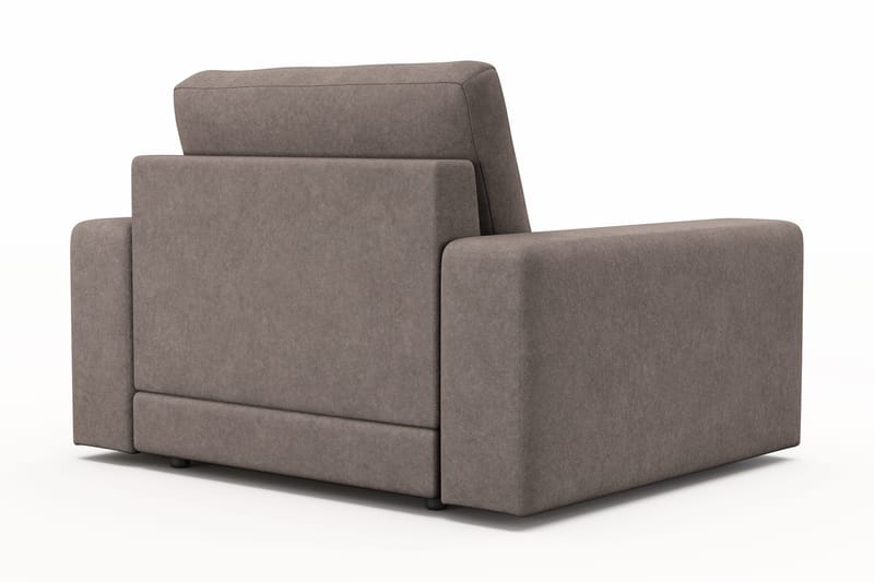 Arken Lyx Djup Fåtölj i Tyg - Brun - Möbler - Stolar & fåtöljer - Fåtölj