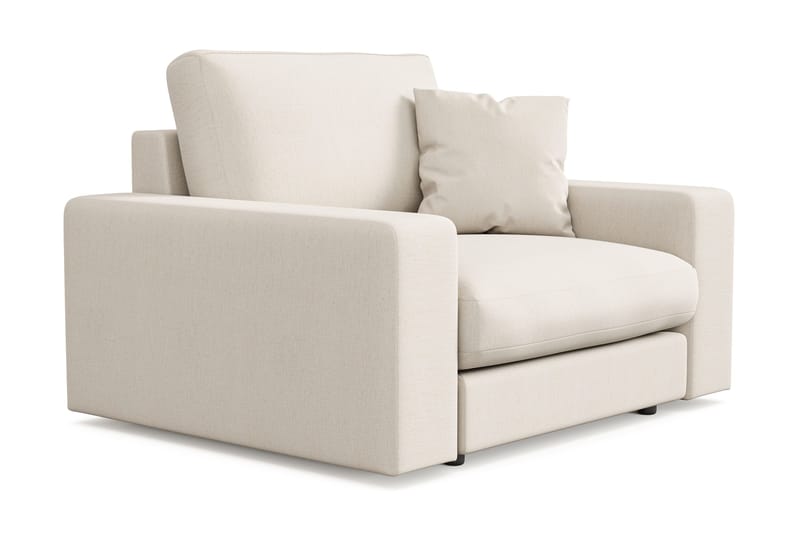 Arken Lyx Djup Fåtölj i Tyg - Ljusbeige - Möbler - Stolar & fåtöljer - Fåtölj