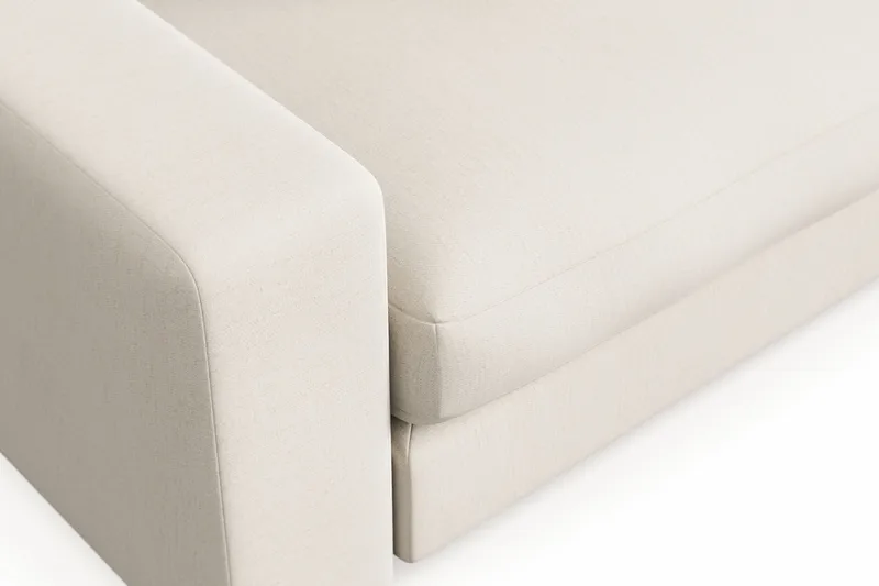 Arken Lyx Djup Fåtölj i Tyg - Ljusbeige - Möbler - Stolar & fåtöljer - Fåtölj