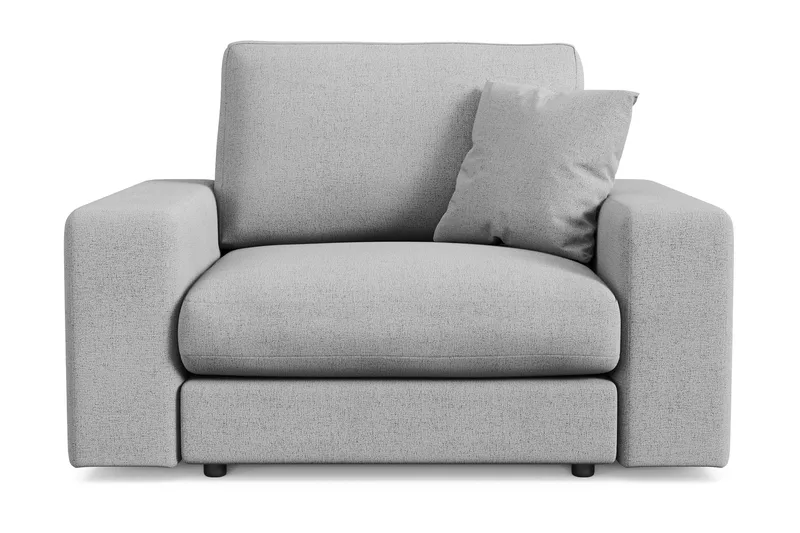Arken Lyx Djup Fåtölj i Tyg - Ljusgrå - Möbler - Stolar & fåtöljer - Fåtölj